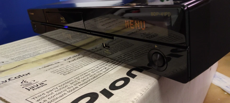 Pioneer BDP-41FD 3D Blu-Ray DVD Reproductor de CD, HDMI Óptico USB Ethernet - PARA REPUESTOS Foto 4 de 4