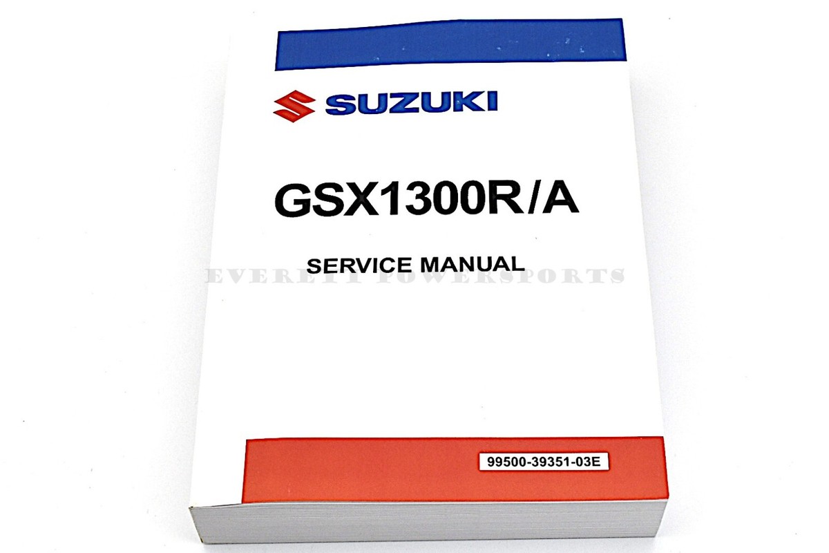 SUZUKI GSX1300R AL4 ハヤブサ　サービスマニュアル スズキ（SUZUKI） GSX1300R Hayabusa サービスマニュアル 99600-10L04