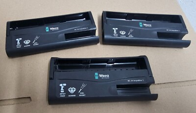 3x WERA Bit-Check 30 leer Leerbox für 29 Bits + Halter Bitbox Bitsatz Bitset