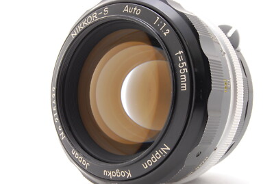 NEAR MINT+++] Nikon Non Ai NIKKOR-S Auto 55mm f/1.2 MF Lens From