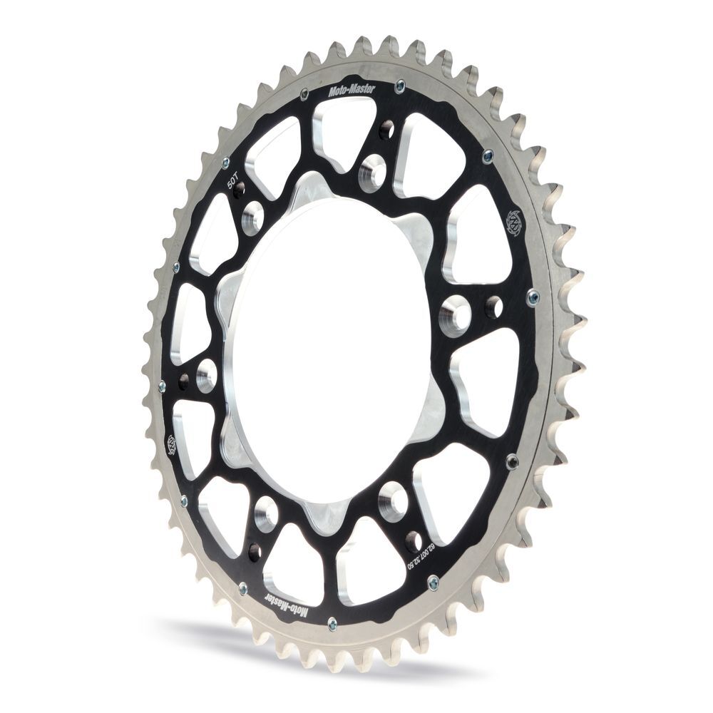 Corona Motocross Leggera Corona Moto Moto Master 520-46T - Lega Alluminio 7075 Per Corona Moto Master 7075 - 9