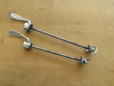 Brochettes Campagnolo Vintage - Démontes Rapides Pour Vélo Course - Acier Italie