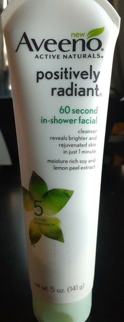 aveeno 60 second facial