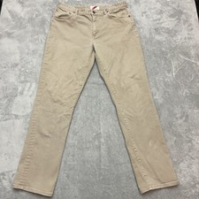 Best Made Co Jeans Tan Denim Straight Leg Cotton Blend Regular Fit Mens 36x34