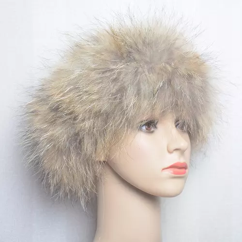 Damen Echtfell Schal warm weich Strick elastisch Echtfell Stirnband Naturfell Schals - Bild 45 von 52