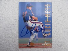Mets Chris Roberts Signed Autographed 1994 Classic Gold St. Lucie Mets Mint