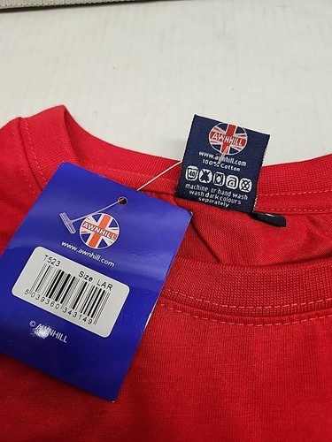 London T-Shirt Men's Short Sleeve CottonTee with National Flag Print Britain - Picture 5 of 8