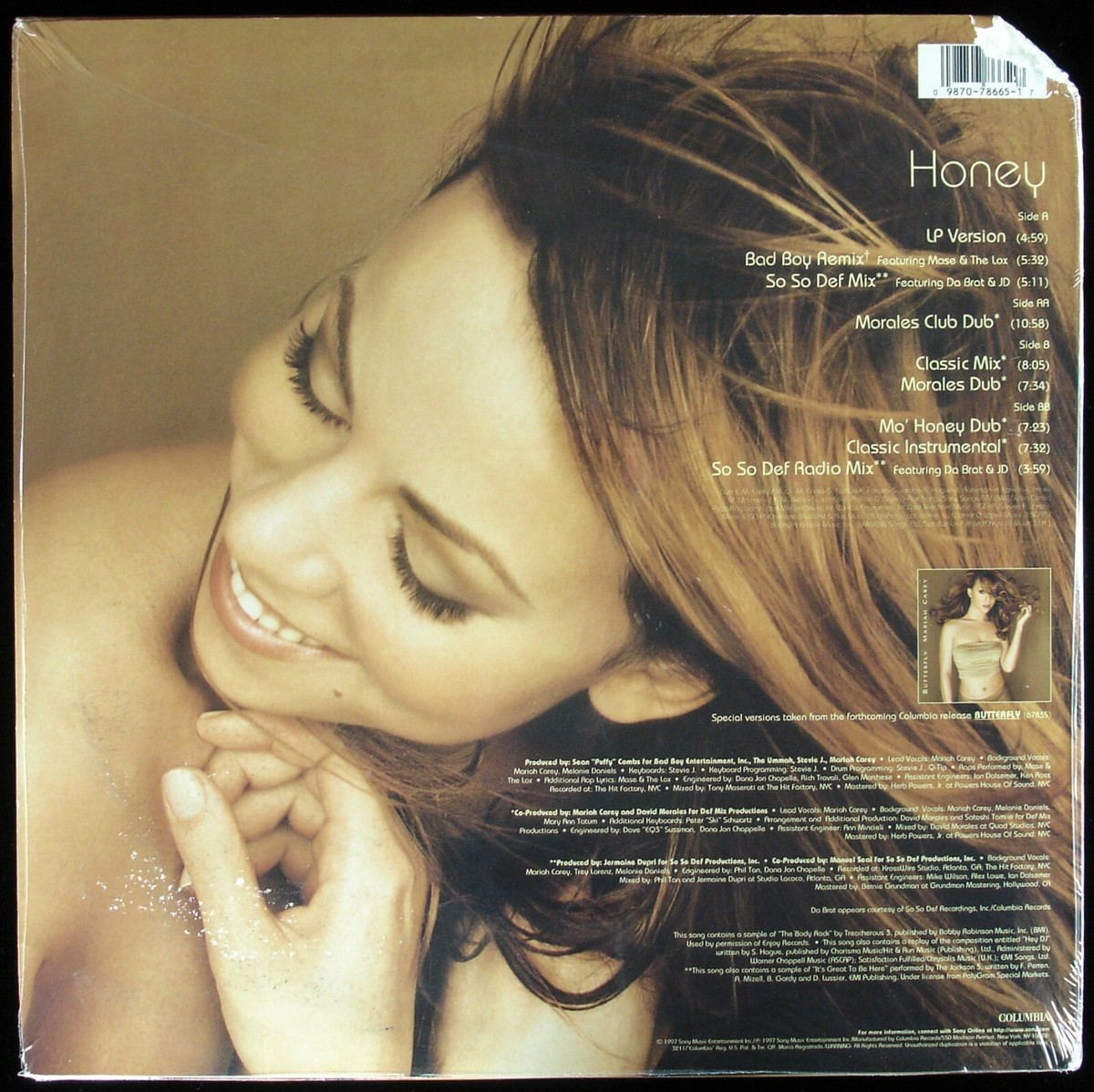 【新品未開封】【レコード】Mariah Carey Honey MARIAH CAREY 