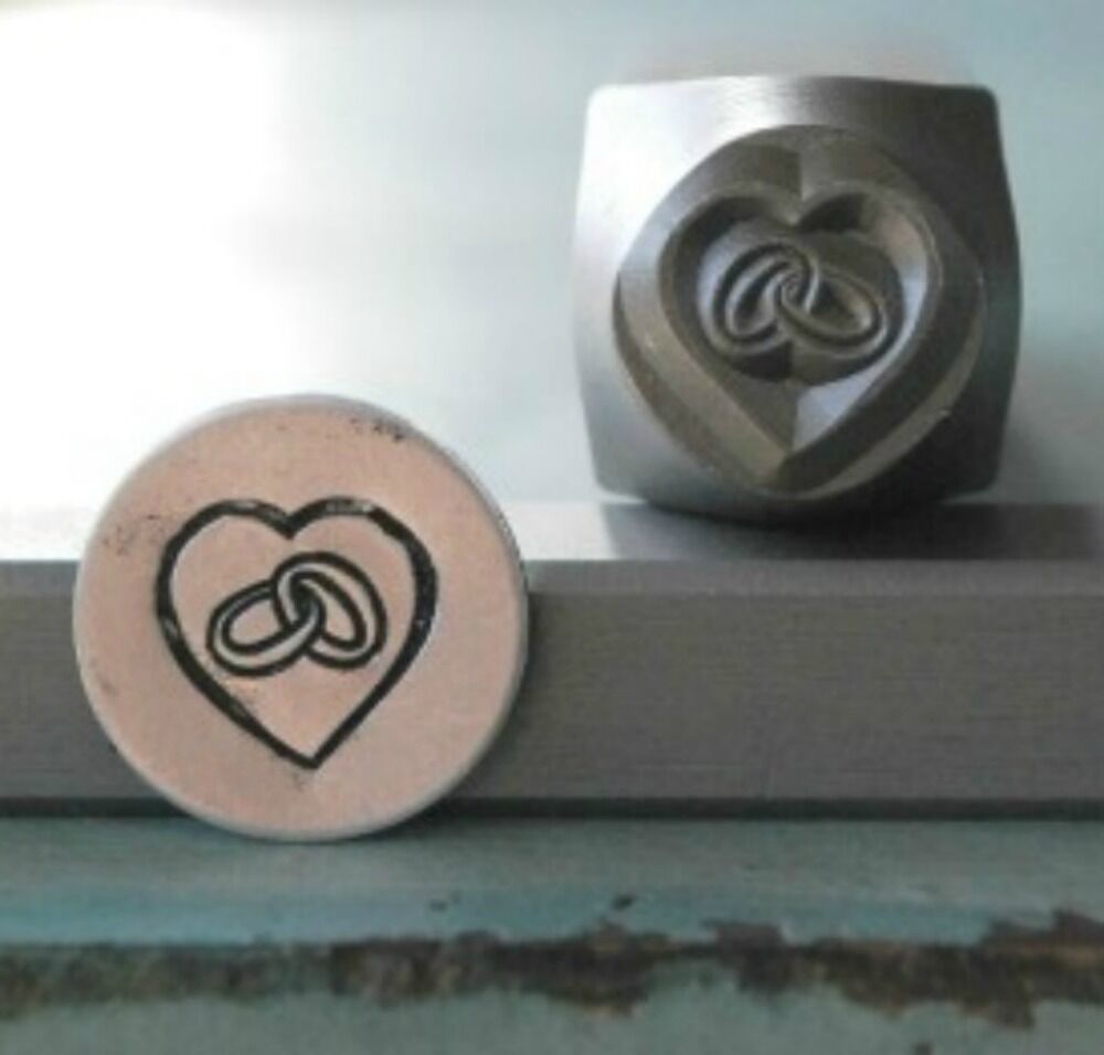 SUPPLY GUY 6mm Wedding Rings Metal Punch Design Stamp SGCH-51