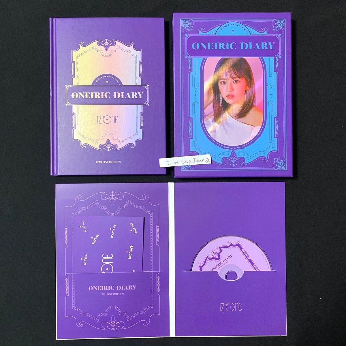 iz*one oneiric diary Yujin autographed signed Oneiric ver +