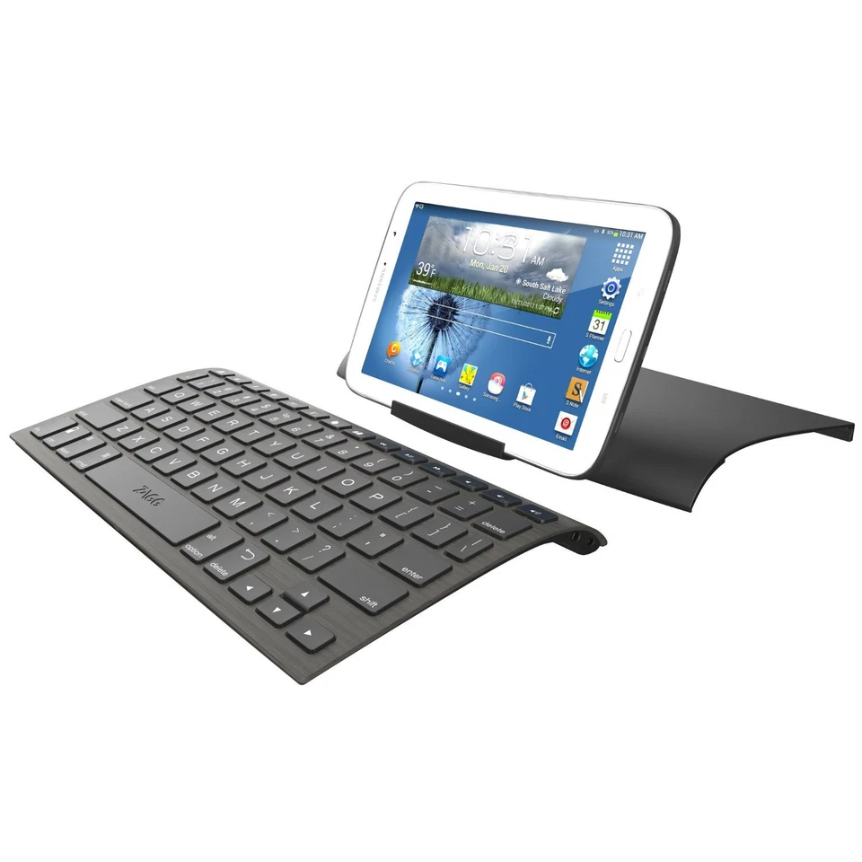 New ZAGG ZAGGkeys Universal Bluetooth Keyboard & Stand for All Bluetooth Devices - Image 3 of 4