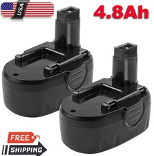 NEW 2Pack for Worx 18v 4.8Ah Battery WA3127 WA3152 WG150 WG152 WG250 WG541 WG900