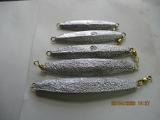 RAW "hAMMERED" Diamond Jigs 1oz to 30 oz  NO hook