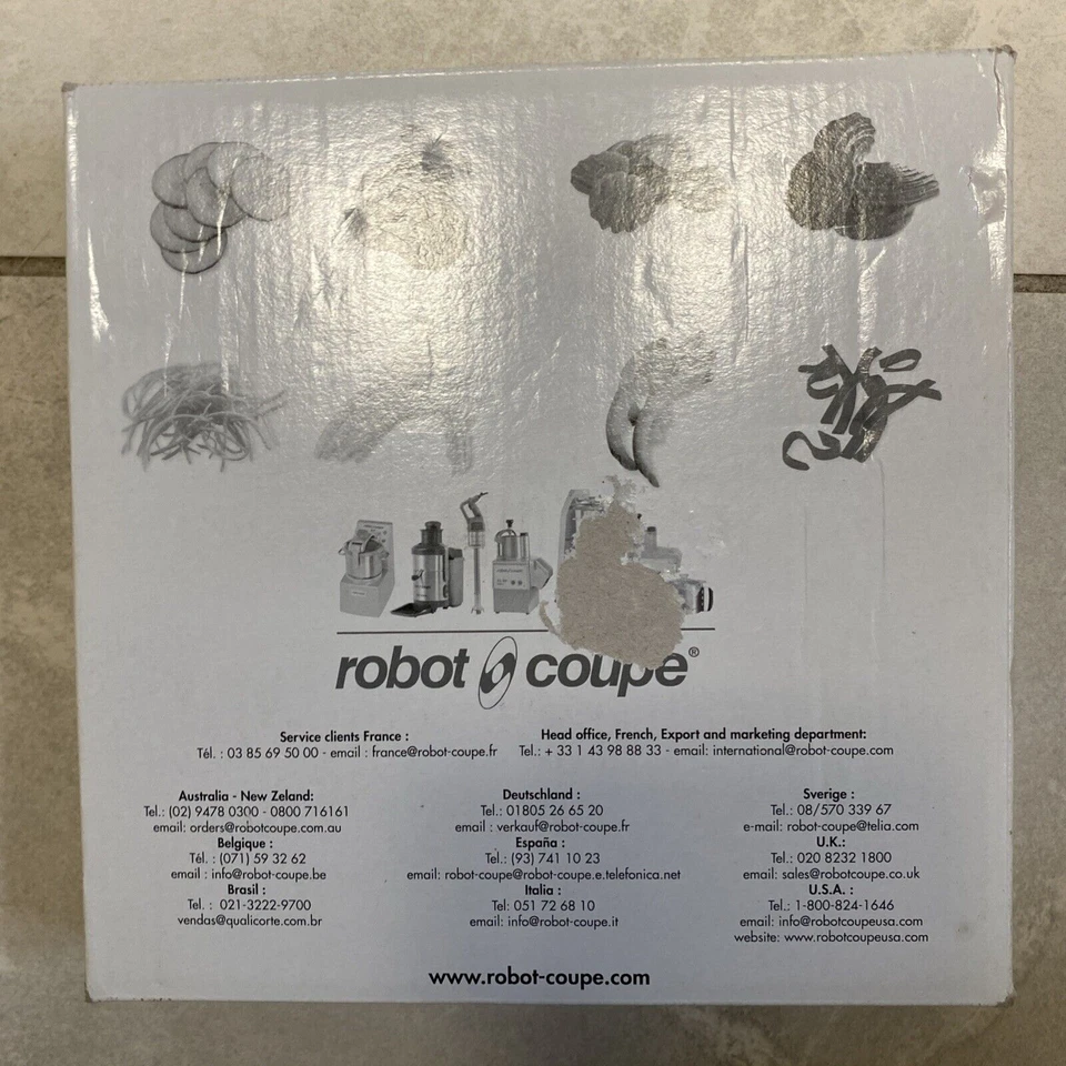 Robot Coupe - 27610 - 6 毫米 x 6 毫米 Julienne 光盘 适用于 CL20-CL25-CL30 - 开箱 — 第 3/4 张图片