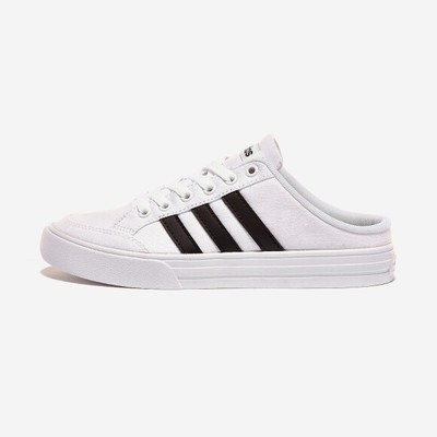 Adidas Originals Vs set Mule - White Black / FX4849 / Shoes Sneakers | eBay