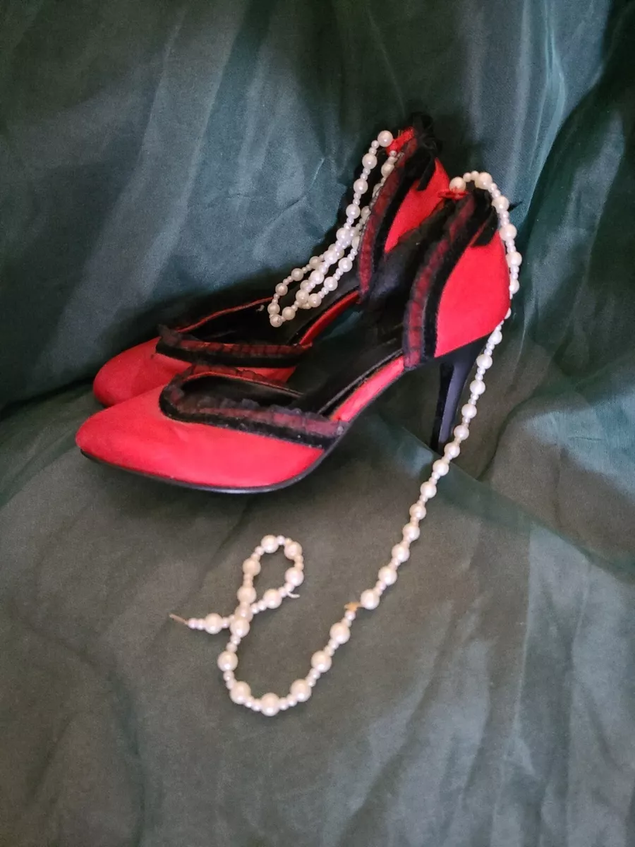 Red cheap 1920s shoes