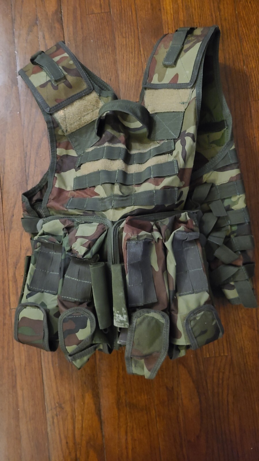 paintball tactical vest USED