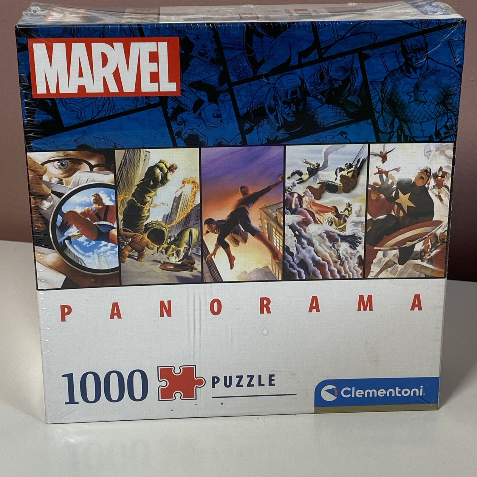 Clementoni Marvel Panorama Jigsaw Puzzle : 1000 Pieces (Sealed)