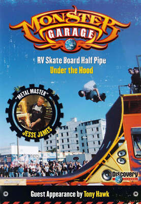 Monster Garage - RV Skate Board Half Pipe / Under the Hood (Discovery Channel) D