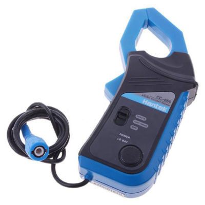 Hantek CC-650 AC/DC Current Clamp Meter Multimeter w/ Oscilloscope BNC Connector
