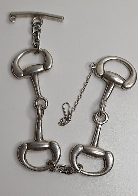 Bracelet Argent Antonio Belgiorno - Fer à Cheval - Vintage 1950 - Équestre