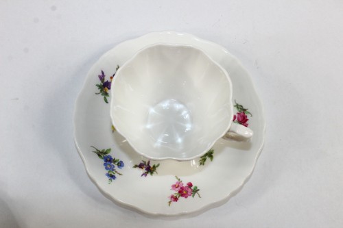 Hammersley Demitasse Tea Cup & Saucer C438 England MInt Condition Floral Flower - 第 4/9 張圖片