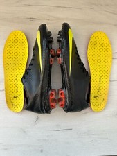 Scarpe tacchetti calcio Nike Mercurial Vapor Superfly FG nere Volt carbonio 