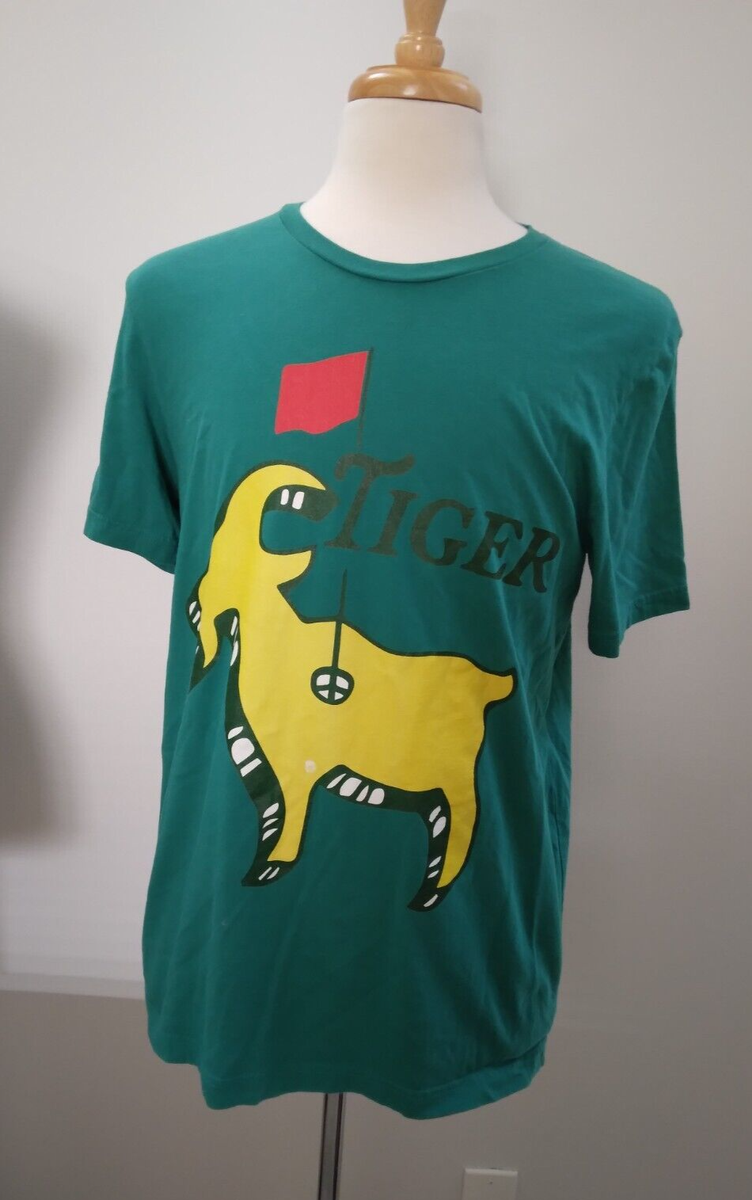 tiger woods goat t shirt