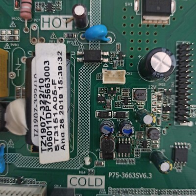Main driver board P75-3663SV6.3-A 1L for tv KYDOS K32NH22CD | eBay