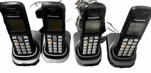 4 x téléphone portable sans fil Panasonic KX-TGA641 avec base de charge PNLC1008ZA - Photo 1/3