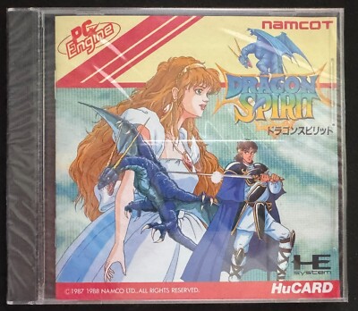 Rarität PC Engine - DRAGON SPIRIT (HU CARD) -  *** Japanese Import *** Neu - OVP