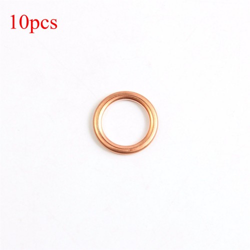 10 Pcs Engine Oil Drain Plug Gasket Set For VW Jetta 20112017 N 013