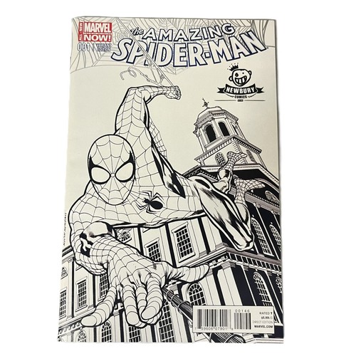 The Amazing Spider-Man #1 Marvel NOW! Newbury Comics Variant Edition (2014)