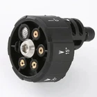 Pressure Washer Nozzle with Soap Fan Soap Jet and 4 Other Patterns for Cleaning