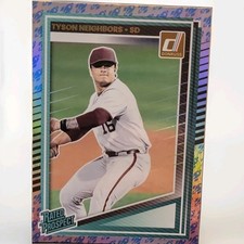 2025 Donruss - Tyson Neighbors #181 (Rated Prospect, San Diego, Baseball)Rockets