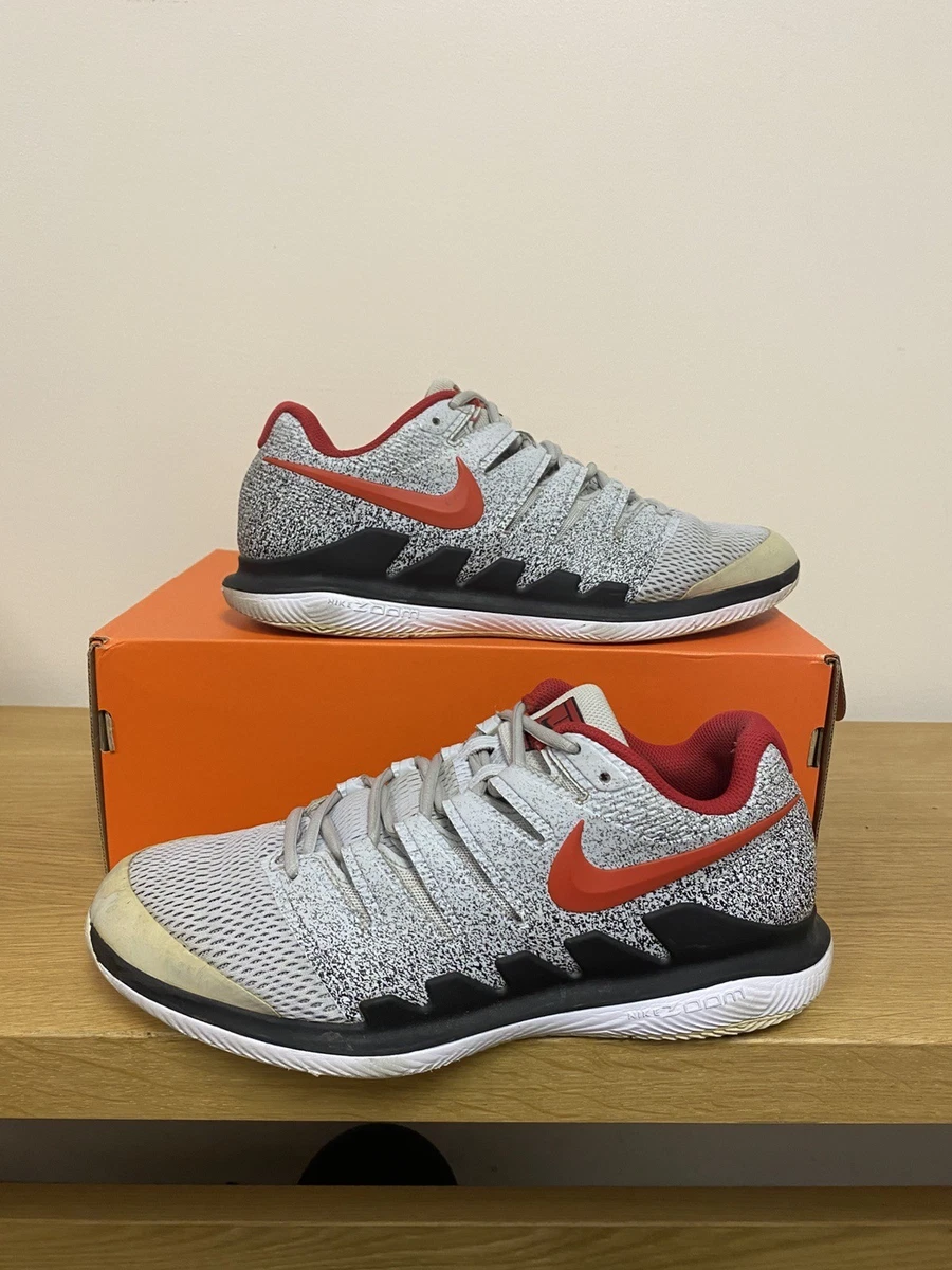 Nike Air Zoom Vapor X HC Grey Red for Sale | Authenticity