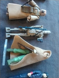 Star Wars Ten Figures Prune Face Lando At St Driver All Original