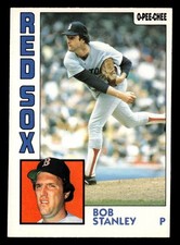 Bob Stanley 1984 O-Pee-Chee #320 Boston Red Sox Vintage Baseball *191