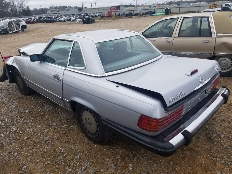 89 1989 MERCEDES BENZ 560SL 15X7 WHEEL RIM  - Image 3 of 4