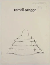 Rudolf W D Cornelius Rogge OXENAAR / CORNELIUS ROGGE 1st Edition 1975 #139460