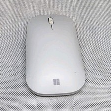 Microsoft Sculpt Comfort Wireless Optical Mouse Gray Scroll Wheel On/Off Switch