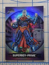 Fleer Brilliants Superman - Superboy-Prime #57 Purple Parallel - DC Comics Card