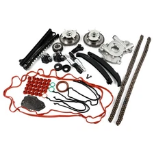 For 04-08 Ford 5.4L 5.4 3V Timing Chain Cam Phaser Solenoid Valve Oil Pump Kit