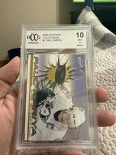 2002-03 Atomic Cold Fusion Paul Kariya #1 BCCG 10 