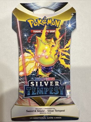 Pokémon Sword & Shield Silver Tempest Sleeved Booster Pack Potential God Packs?!