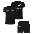 Completo Personalizzato T-Shirt e Pantaloncino Audi sport racing