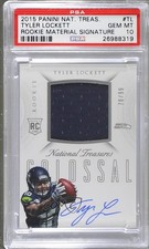 2015 Panini National Treasures 70/99 Tyler Lockett PSA 10 GEM MT Auto 0a1