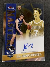 2025 Topps Finest Kon Knueppel Masters Auto Refractor #MA-KK Hornets RC Rookie