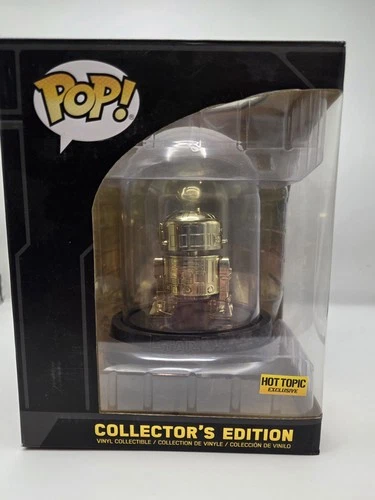 Funko Pop! Star Wars: R2D2 Gold Dome Collector's Edition - Hot Topic. Box Damage