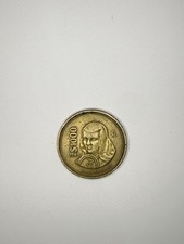 Mexico 1989 $1000 PESOS Coin with (Famous Nun) Juana De Asbaje & Coat of Arms